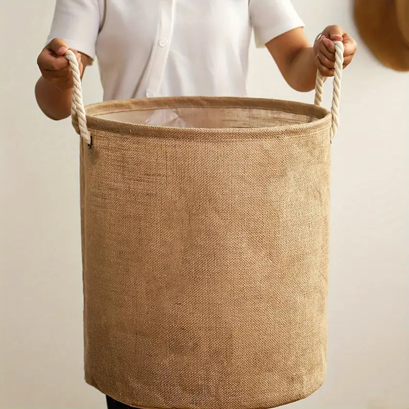 Collapsible Breathable Laundry Storage Basket - Luxicro