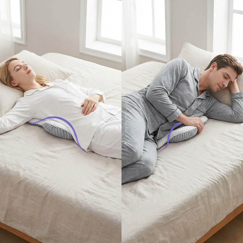 Contour Back Support Bed Pillow