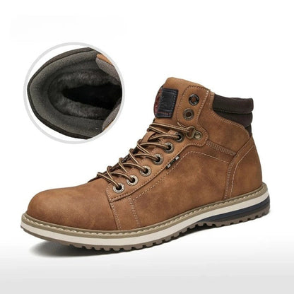 Timeless Tan Leather Strap Ankle Boots