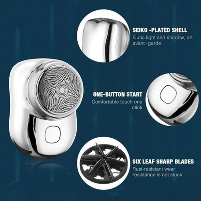 Compact Waterproof Shaving Razor