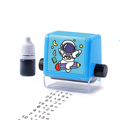 Colorful Learning Stamp Roller Tool