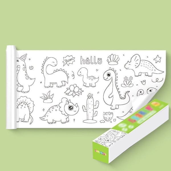 Big Creative Children's Drawing Paper Roll
