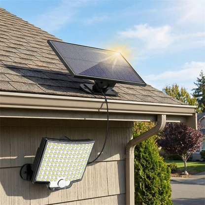 Bright Solar Powered Motion Security Light