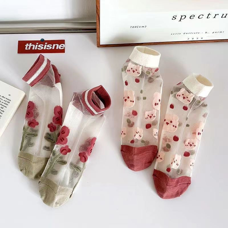 Breathable Mesh Sports Ankle Socks