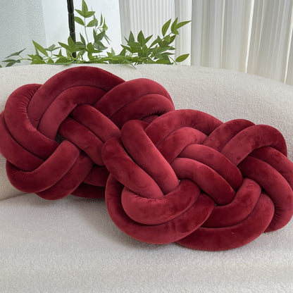 Soft White Pillow with Decorative Buttons