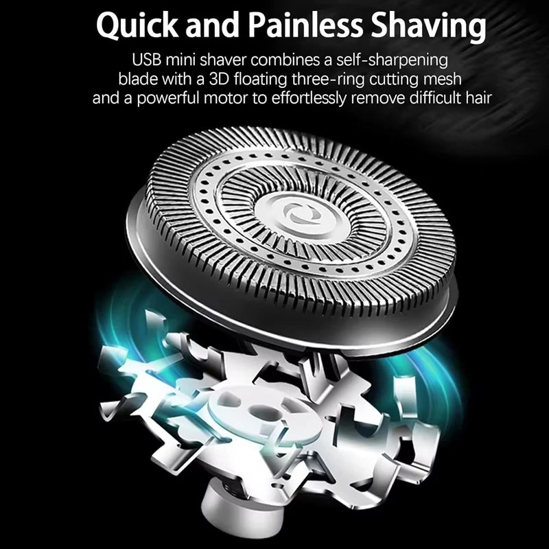 Compact Travel Razor for Close Shave