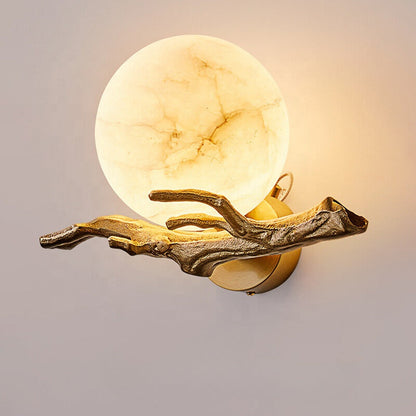 Luxury Marble Effect Wall Light - Luxicro