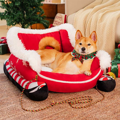 Cozy Winter Dog Bed for Cold Nights