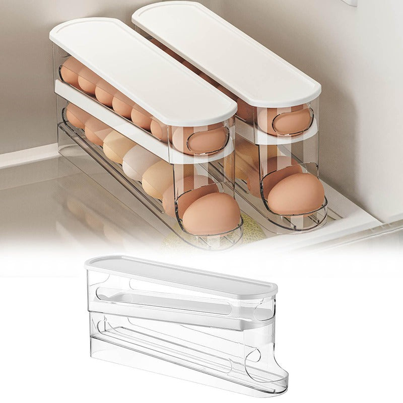 Automatic Stackable Egg Storage Container - Luxicro