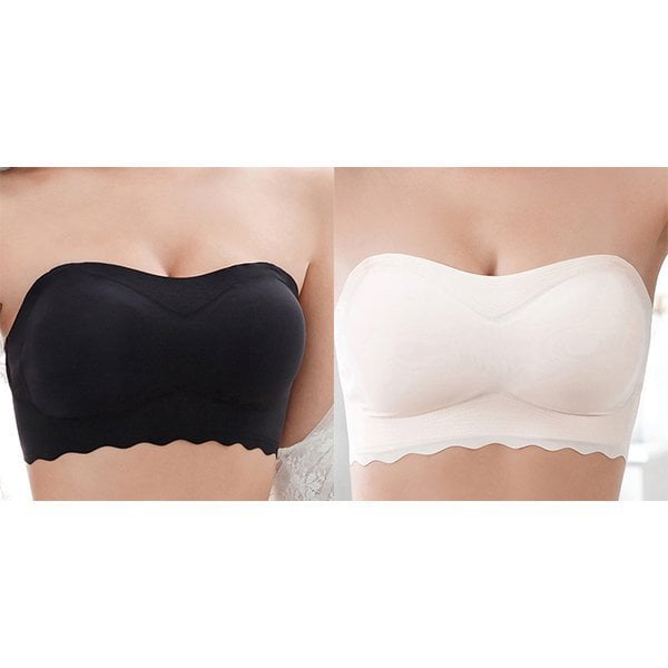 Comfortable Wireless Strapless Boost Bra