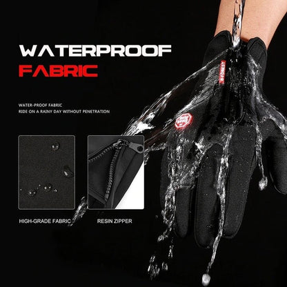 Cold Weather Thermal Snow Gloves - Luxicro