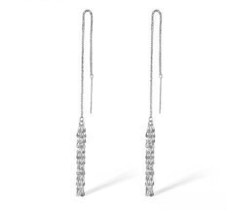 Beautiful Crystal Drop Bead Earrings