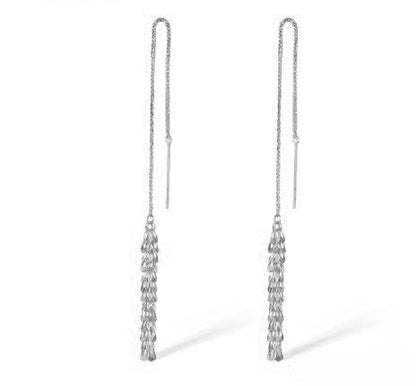 Fashionable Long Tassel Earrings
