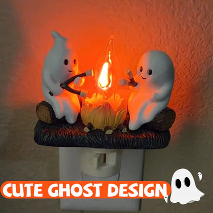 Cozy Ambient Electric Fireplace Lamp