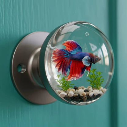 Modern LED Door Handles with Warm Light