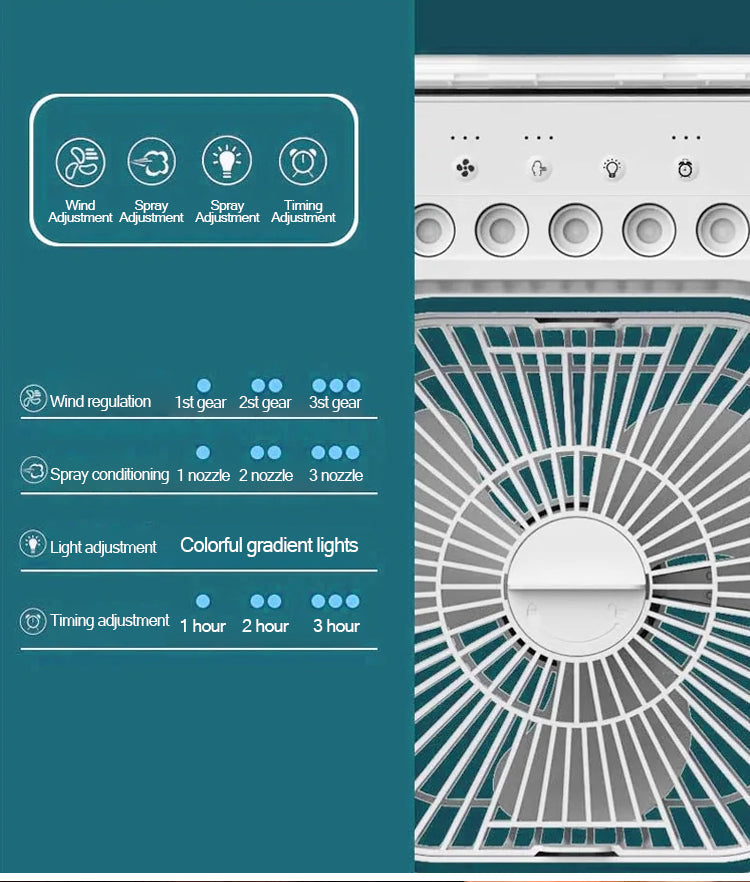 Compact Personal Mini Air Fan