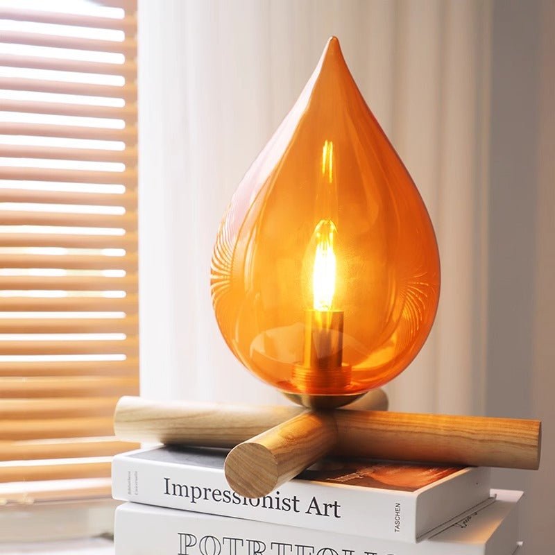Cozy Flame Effect Table Lamp - Luxicro