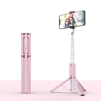 Compact Wireless Bluetooth Selfie Stick with Stand