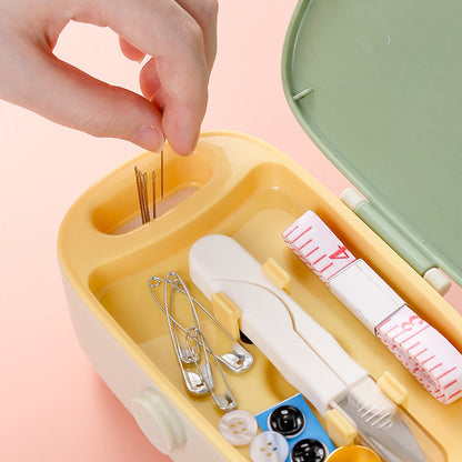 Portable Sewing Kit for Easy Clothing Repair