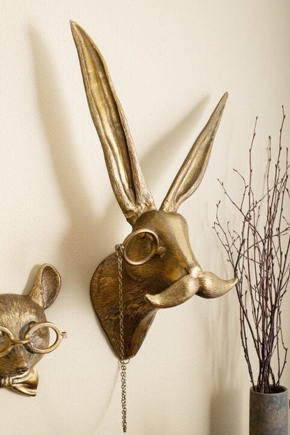 Vibrant Animal Head Wall Decor
