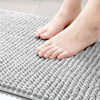Comfy Circular Bath Mat Soft Grip Shower Rug