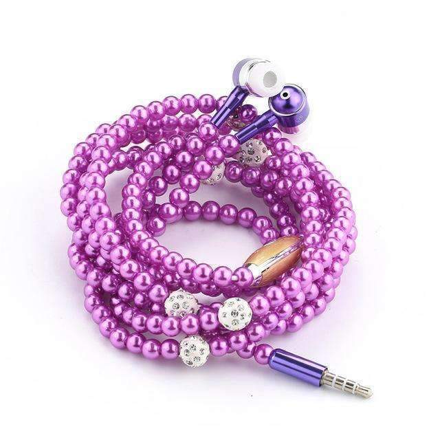 Elegant Beaded Earbud Pendant