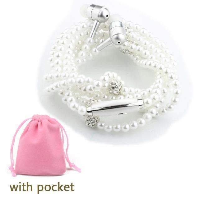 Elegant Beaded Earbud Pendant