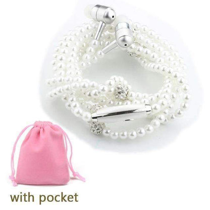 Elegant Beaded Earbud Pendant