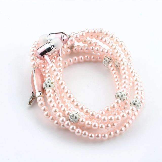 Elegant Beaded Earbud Pendant