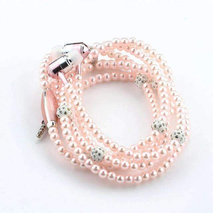 Elegant Beaded Earbud Pendant