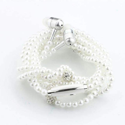 Elegant Beaded Earbud Pendant