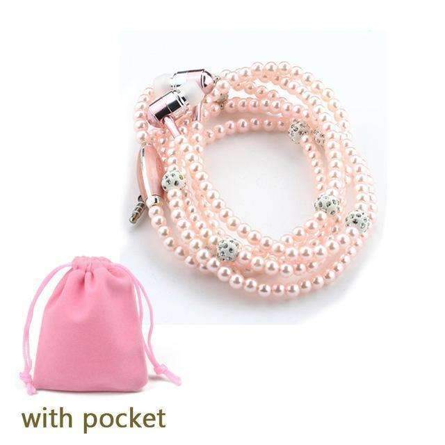 Elegant Beaded Earbud Pendant