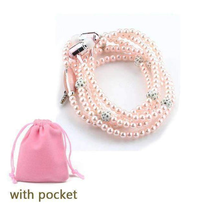 Elegant Beaded Earbud Pendant