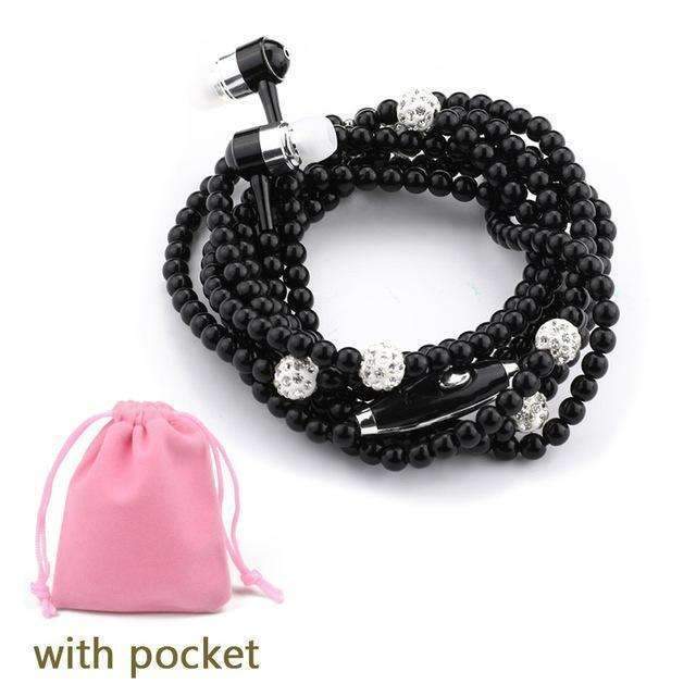 Elegant Beaded Earbud Pendant