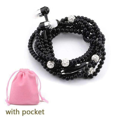 Elegant Beaded Earbud Pendant