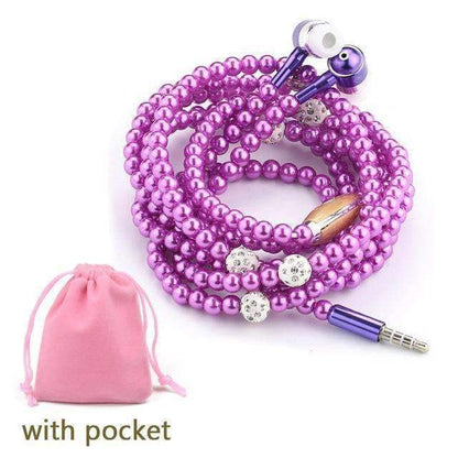 Elegant Beaded Earbud Pendant