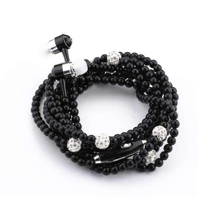 Elegant Beaded Earbud Pendant