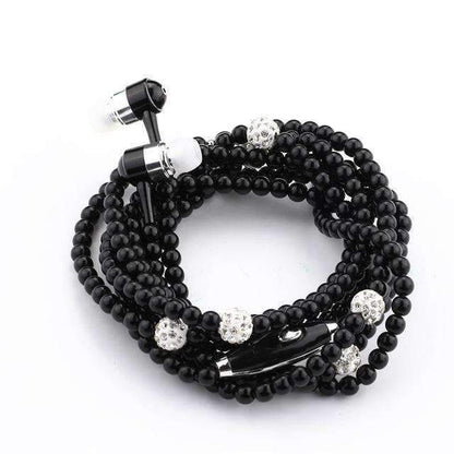 Elegant Beaded Earbud Pendant