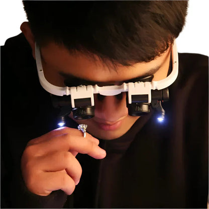 Bright Light Magnifier Desk Lamp
