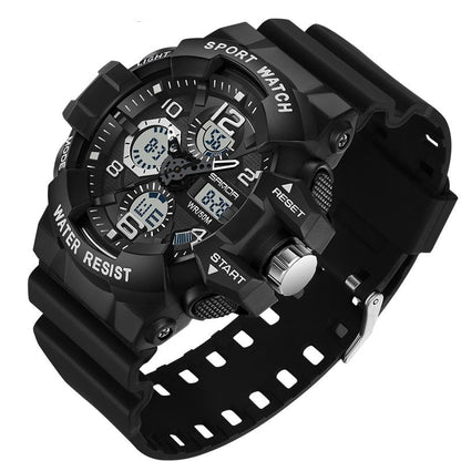 Rugged Water Resistant Outdoor Digital Watch