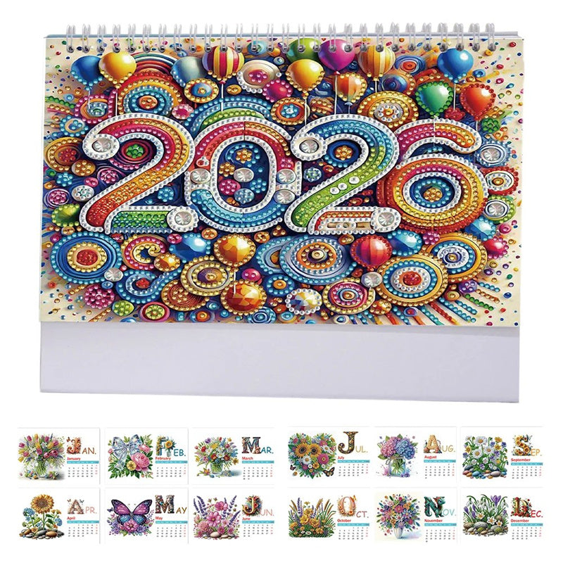 Personalized 2026 Daily Desk Planner