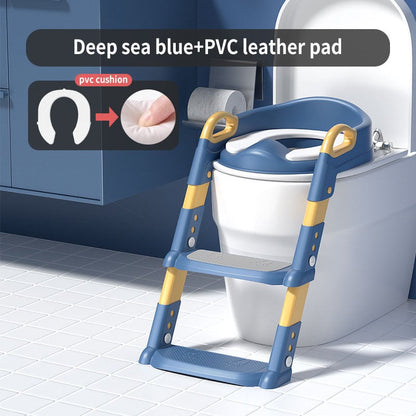 2024 Modern Child Potty Training Seat with Step Stool