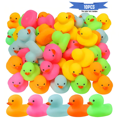 Fun Yellow Rubber Duck Bath Toys - Luxicro