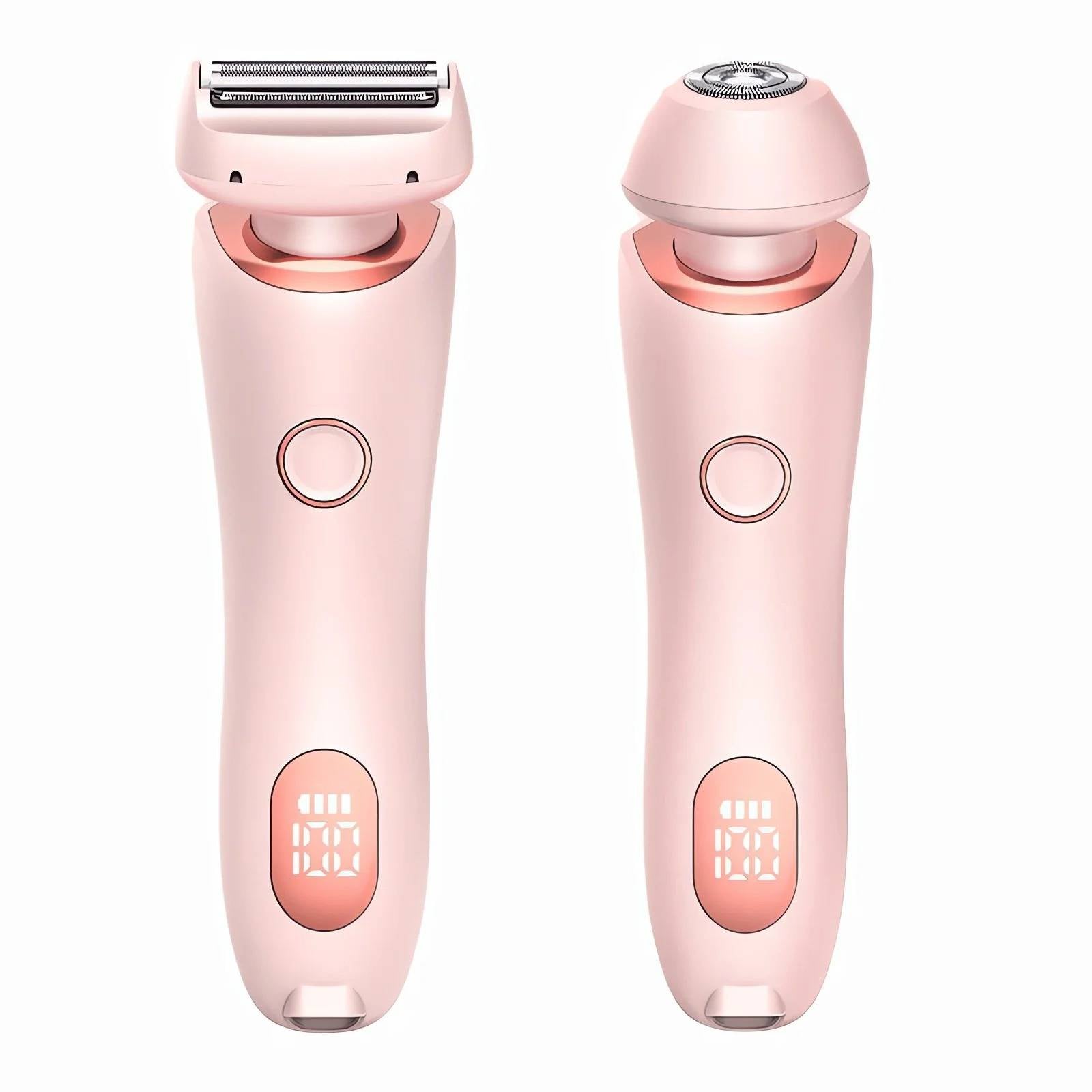 Smooth Waterproof Dual Blade Electric Shaver for Men - Luxicro