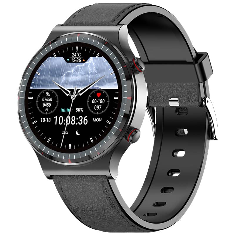 Advanced Smartwatch with Blood Pressure and Heart Rate Monitor
