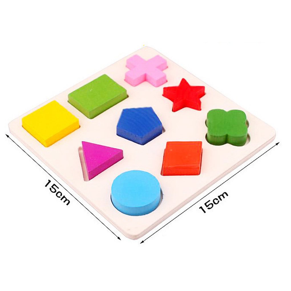 Learning Wooden Puzzle Blocks Toy
