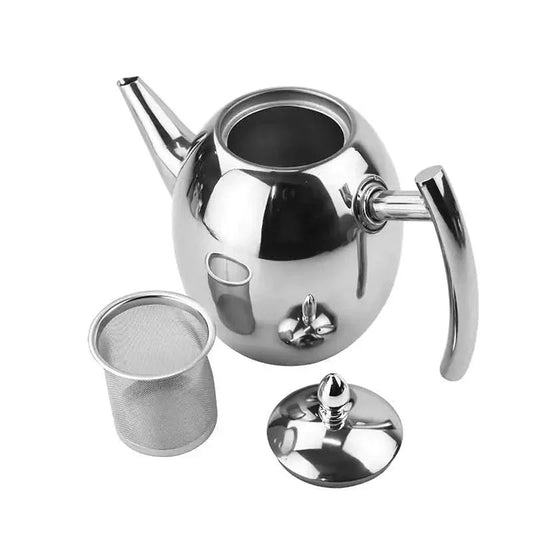 Big Capacity Stainless Tea Steeper Pot 1.5L - Luxicro