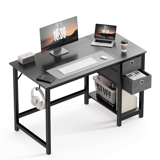 Compact Home Office Desk Storage - Luxicro