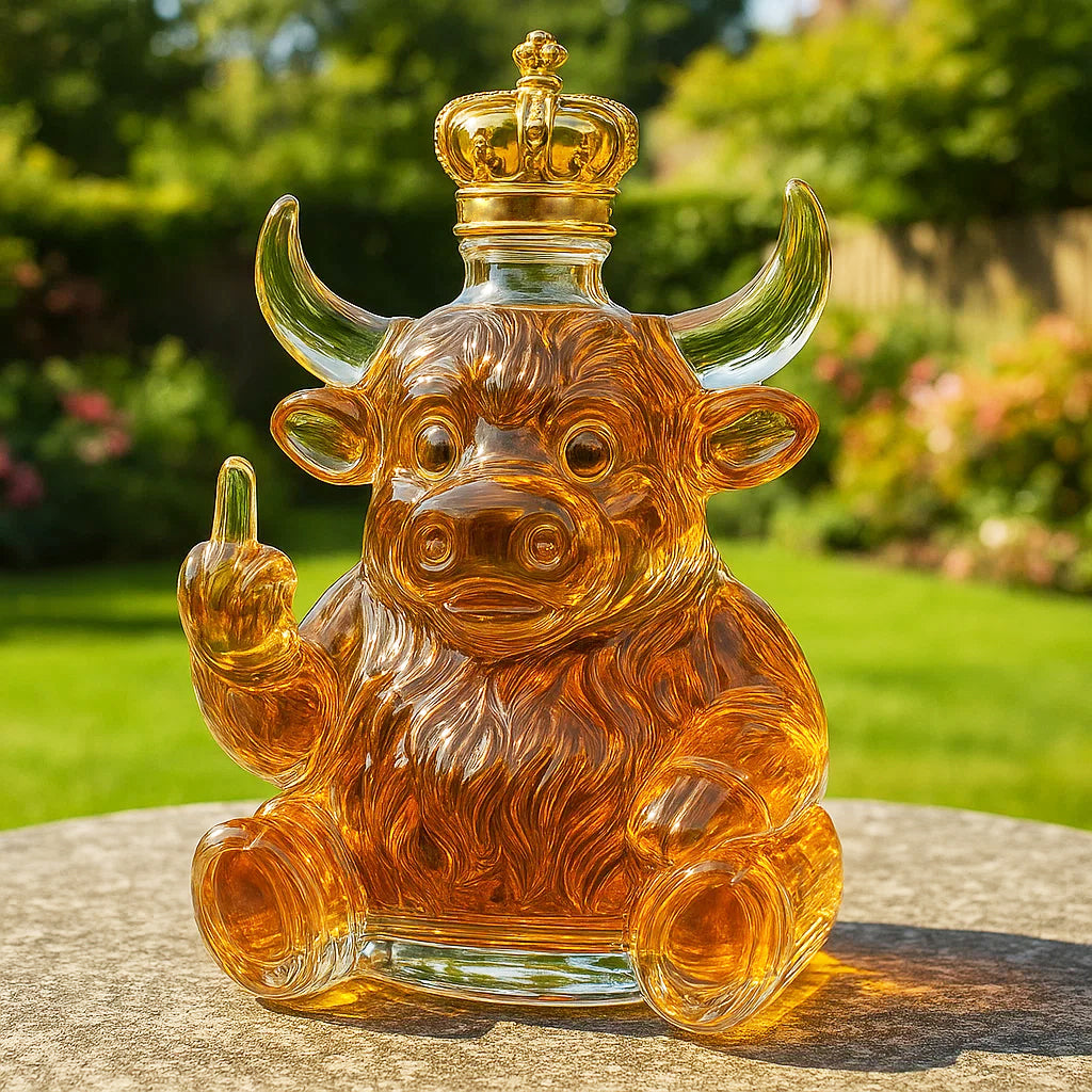 Funny Scottish Whisky Decanter Bottle - Luxicro