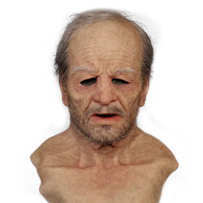Creepy Scary Halloween Mask Costume